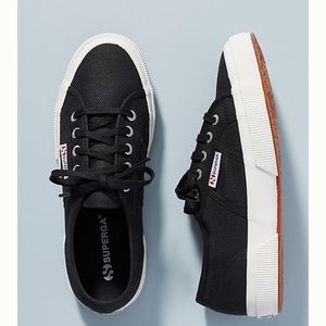 NEW Black superga sneakers